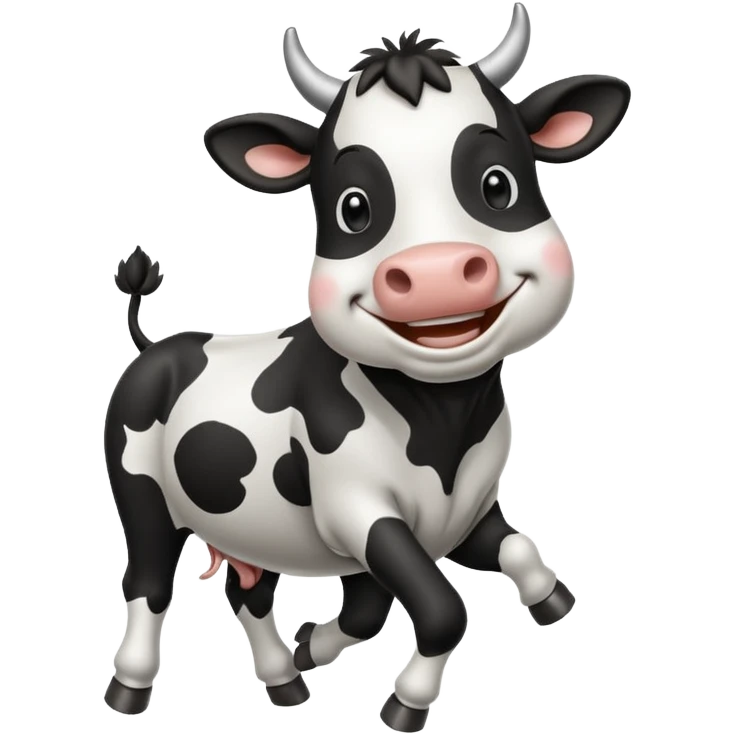 Dancing cow  emoji