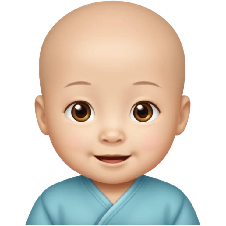 Chinese baby emoji
