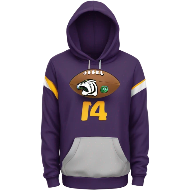 Football hoodie  emoji