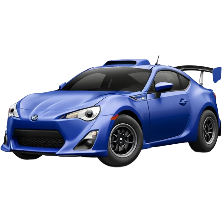 Distressed dented rusty old Extended wheelbase 2013 scion fr-s dark black blueberry 4wd monster Baja desert silver wheeled stadium racer  emoji