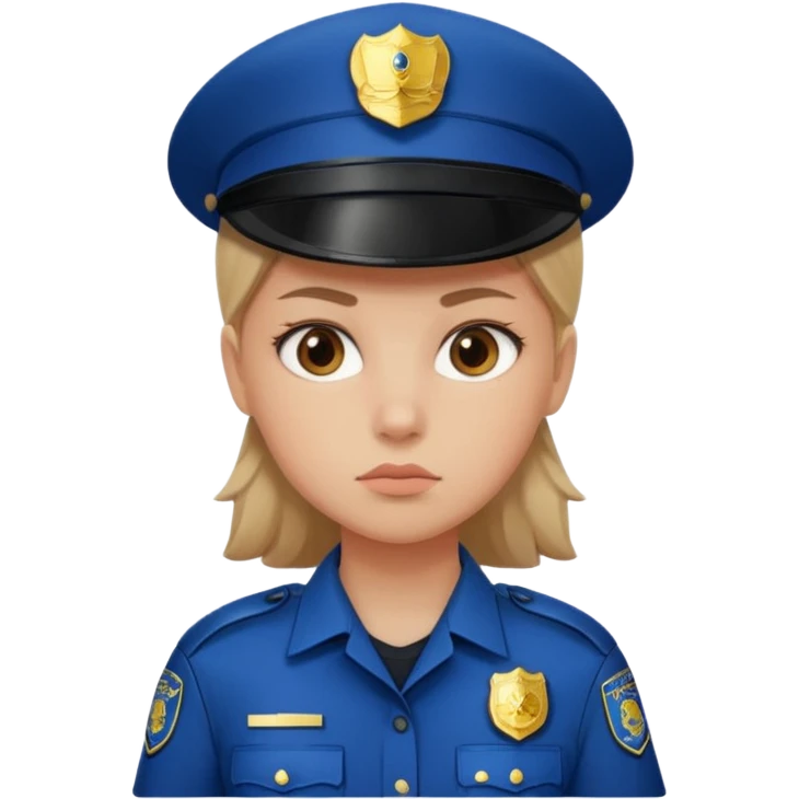 
police girle emoji