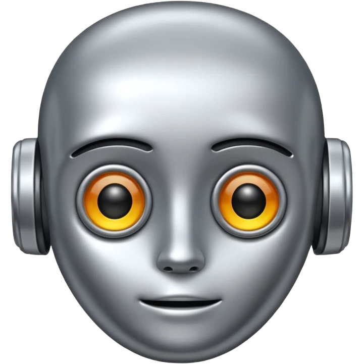 kid robot face emoji