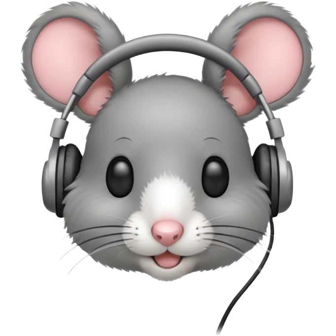 mice wearing headphones emoji
