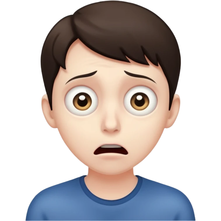 Scared emoji