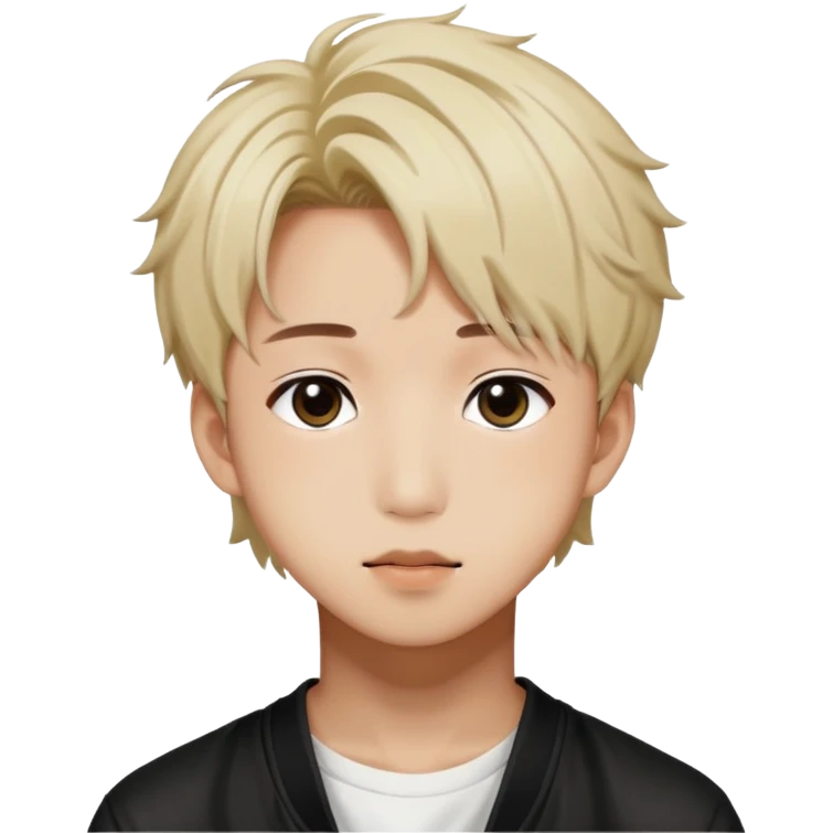 Bang Chan from Stray Kids, K-pop idol emoji
