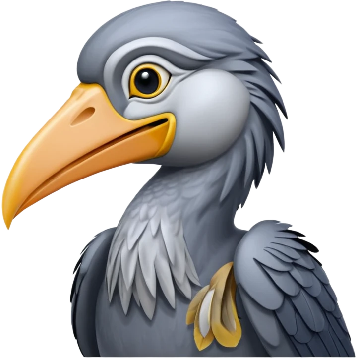 dinobird shoebill emoji