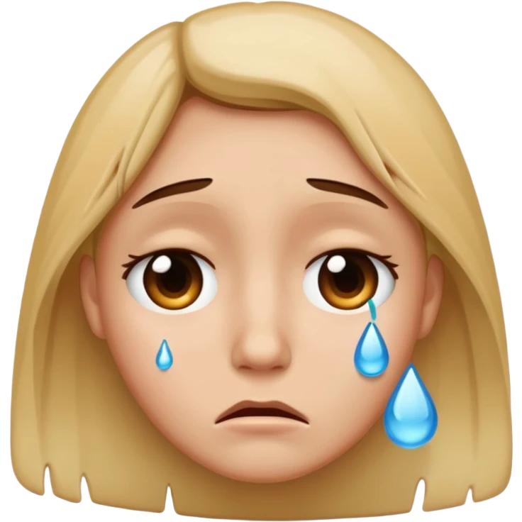 Crying emoji