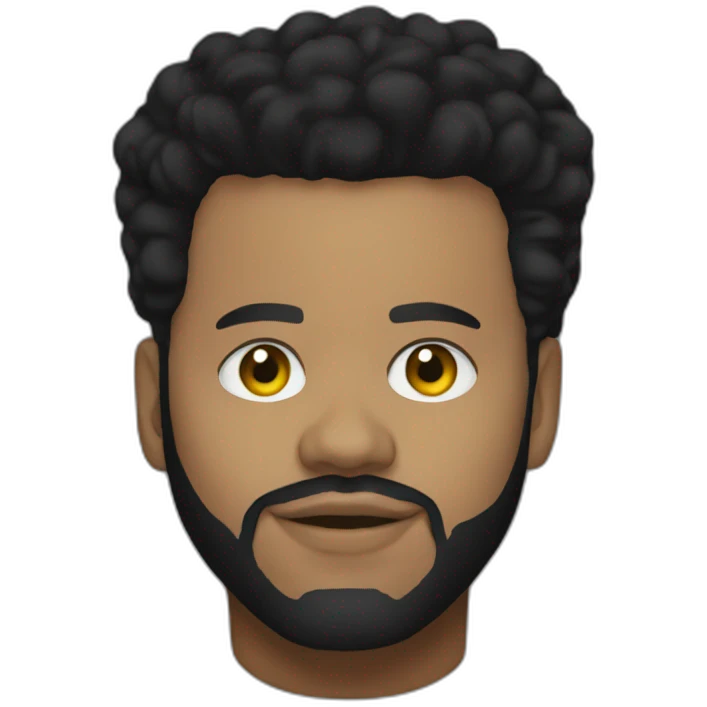 The weeknd emoji