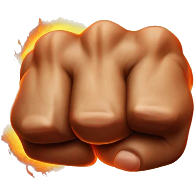 BICEP made of fire emoji