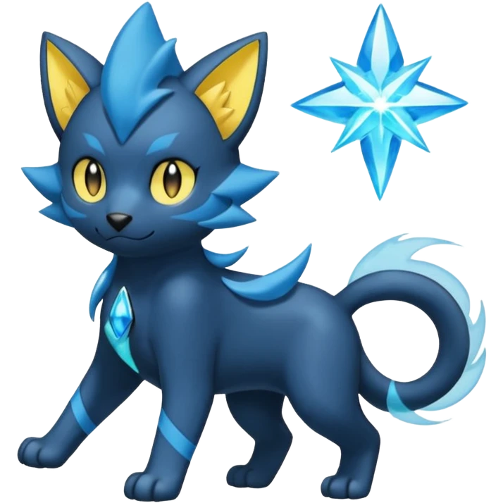 Luxio-Luxray-Dewott-fusion emoji