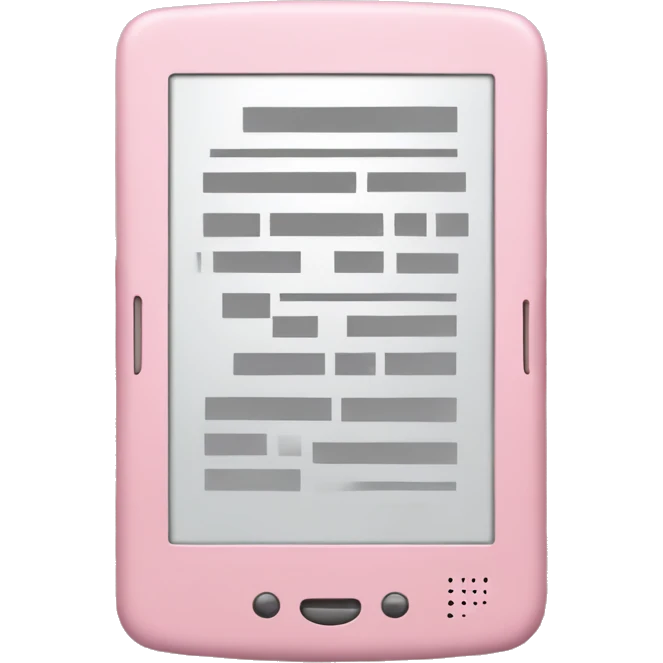Light Pink kindle emoji