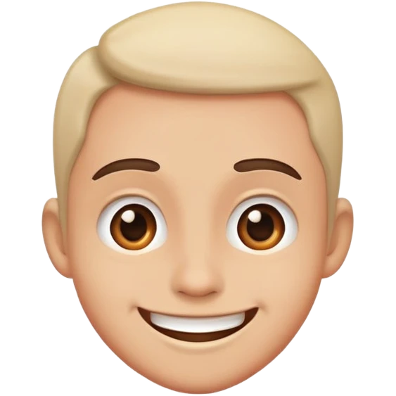 Mischievous smile emoji