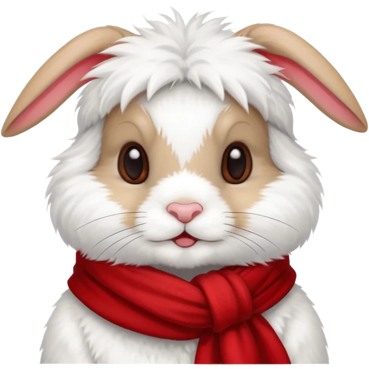 rabbit with scarf emoji