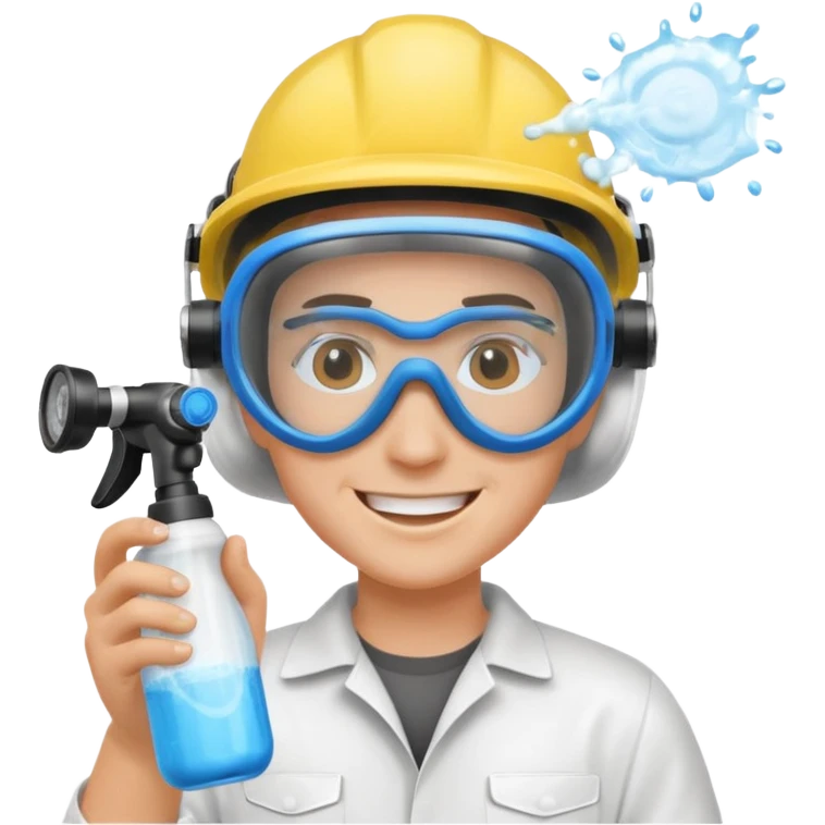 Spray foamer - smiley emoji