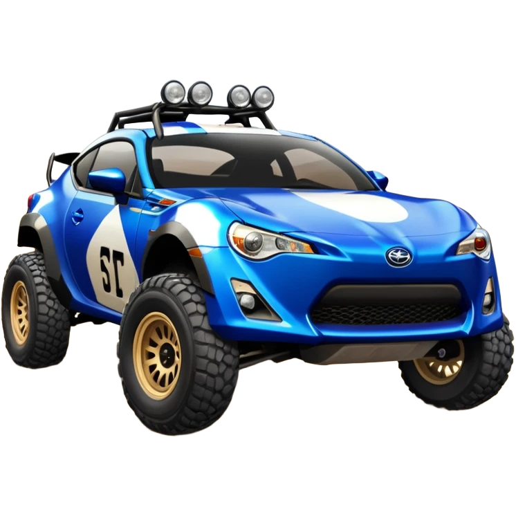 2013 scion fr-s ultramarine off road Baja dessert racer  emoji