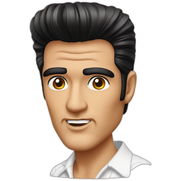Elvis with Botox  emoji