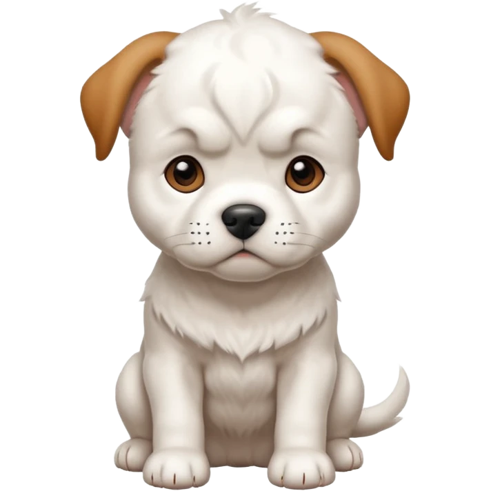 Chiot dogue argentin emoji