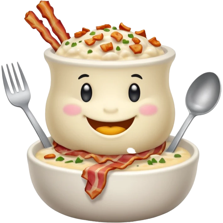 Chowder Eats Bacon emoji
