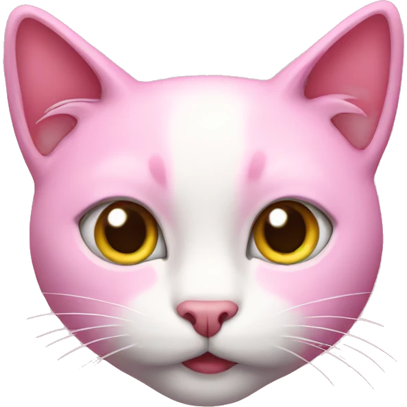 pink cat emoji