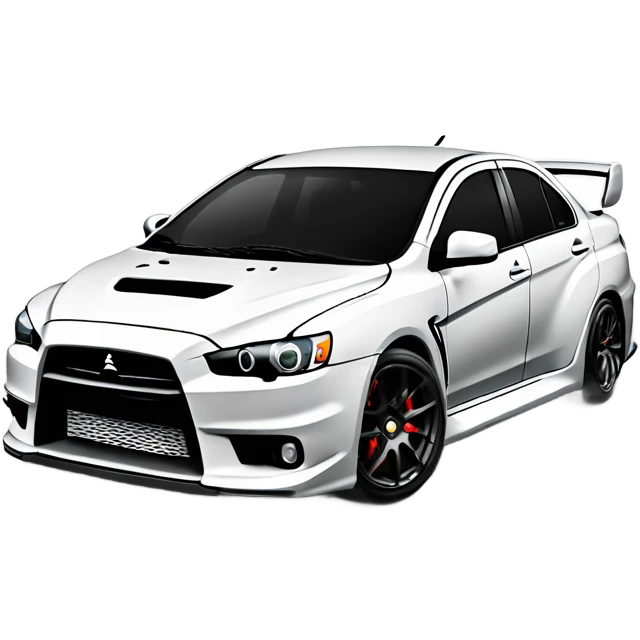 Car style Lancer EVO X  emoji
