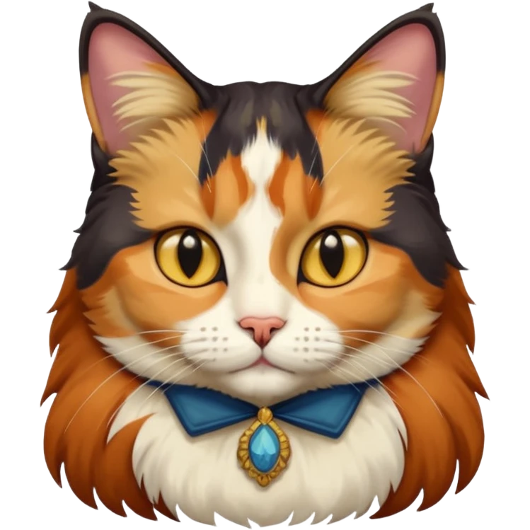 mona lisa artwork, cat face emoji