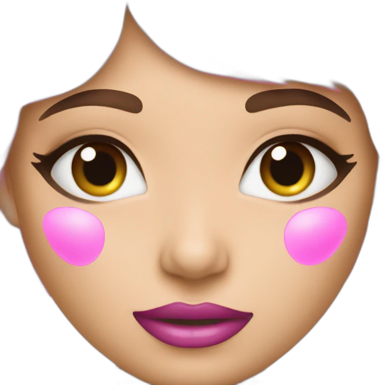pink payot cosmetics emoji