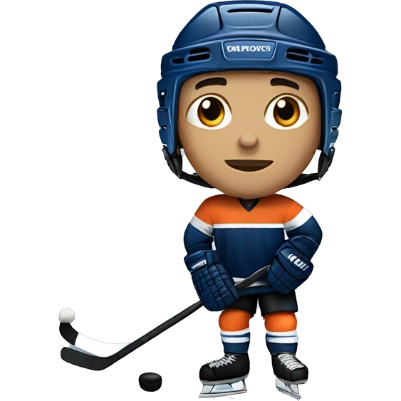 hockey player emoji
