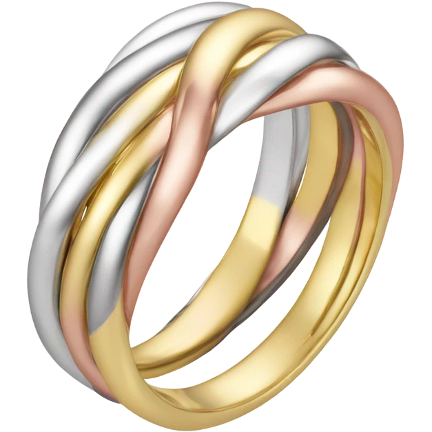 cartier trinity ring emoji
