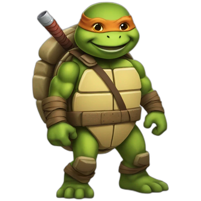 teenage mutant ninja turtle emoji