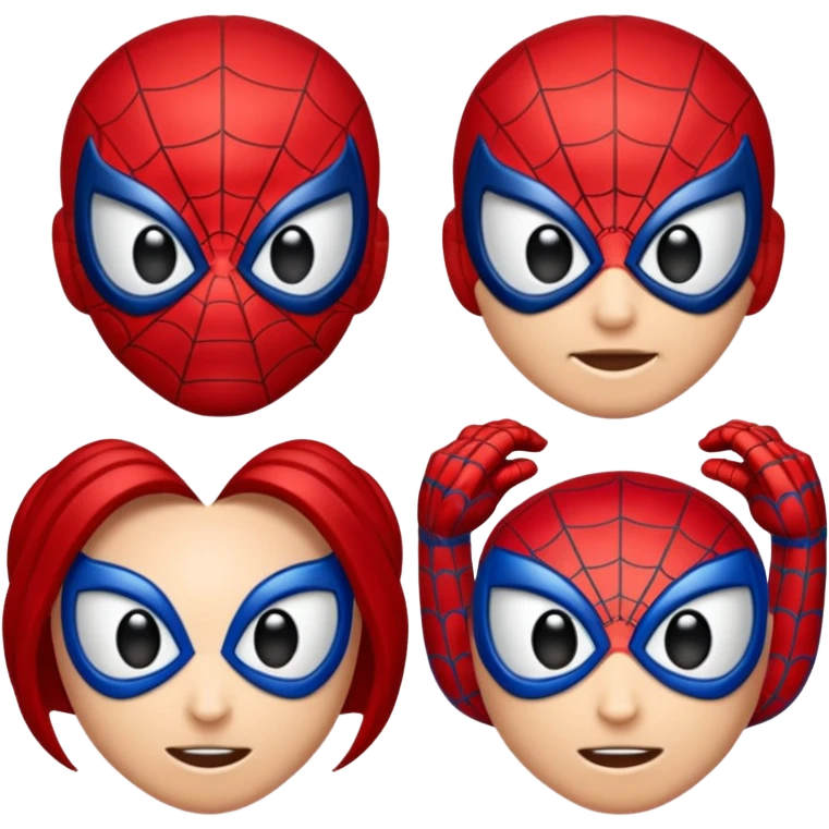 Spiderman emoji emoji