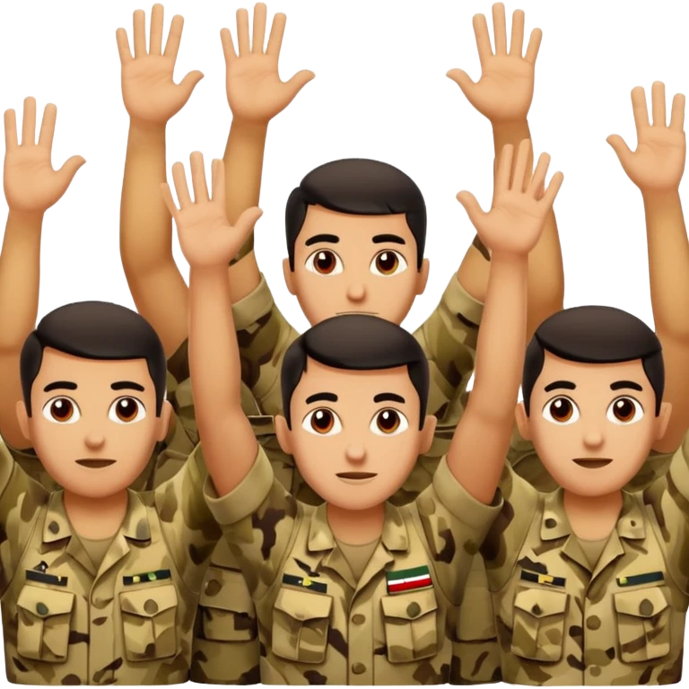 iraqi surrenders emoji