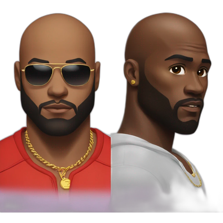 booba vs kaaris emoji