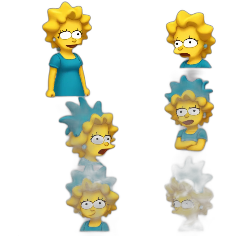Maggie simpson emoji