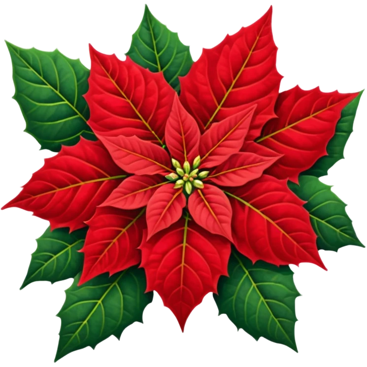 In emoji de la hermosa flor de nadidad emoji