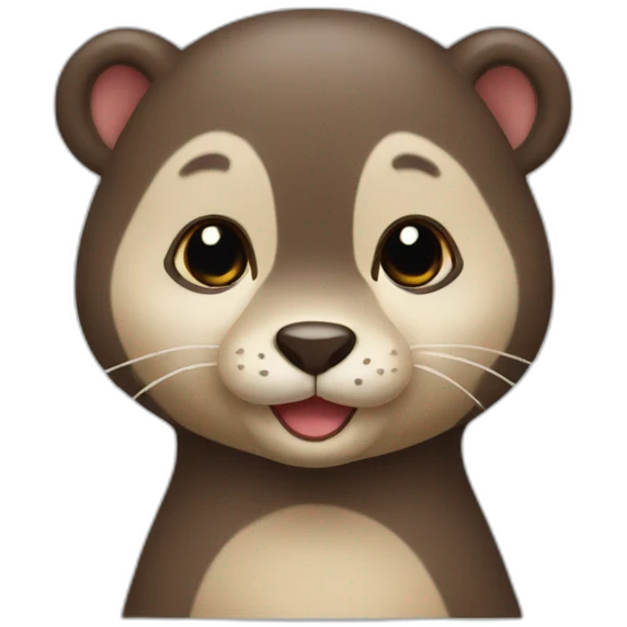 Doudou loutre emoji