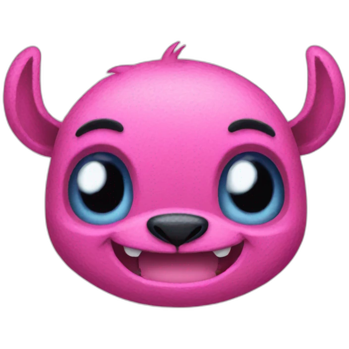 Pink stich  emoji