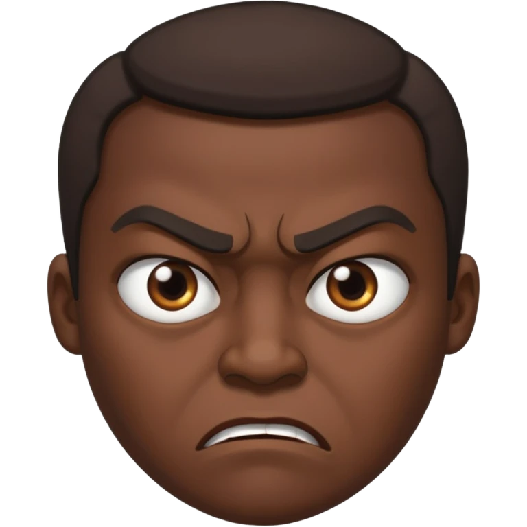 Angry Only single eye WITHOUT face emoji