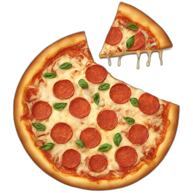 Man thing-pizza emoji