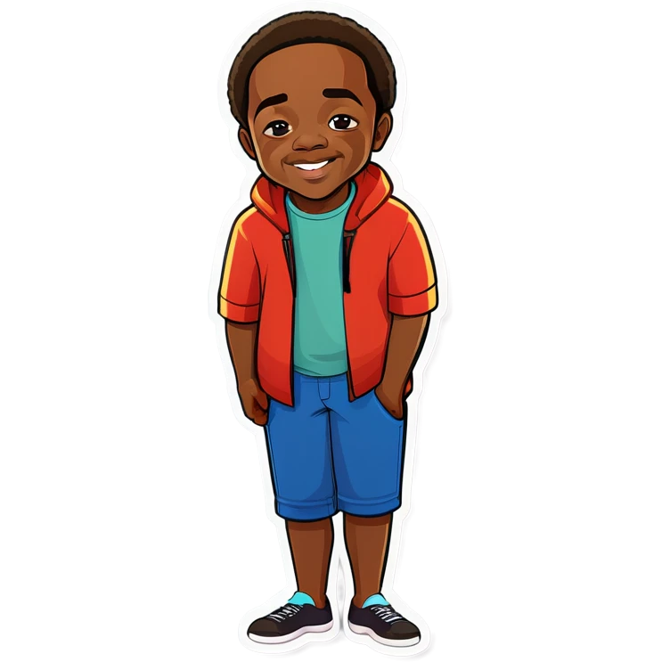 down syndrome black man emoji