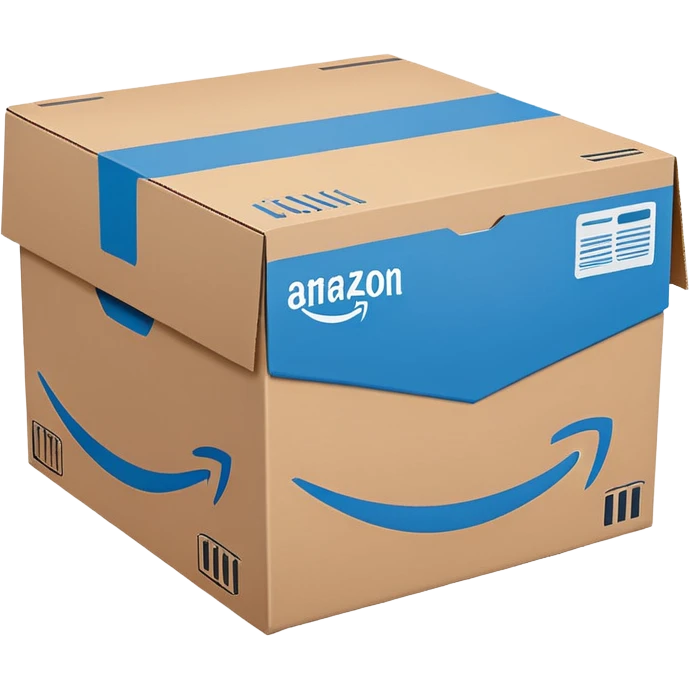 aesthetic Amazon prime box emoji