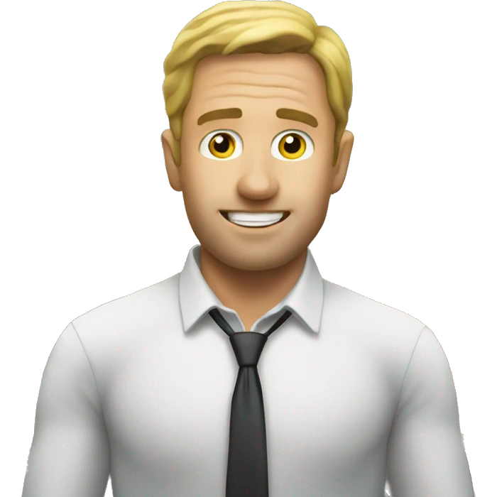 Bitcoin man work business emoji