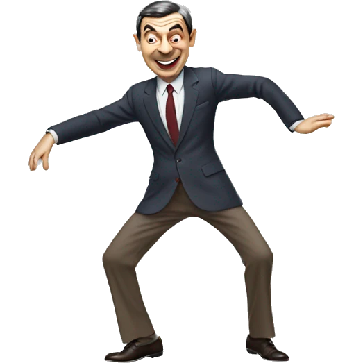 MR Bean dancing emoji