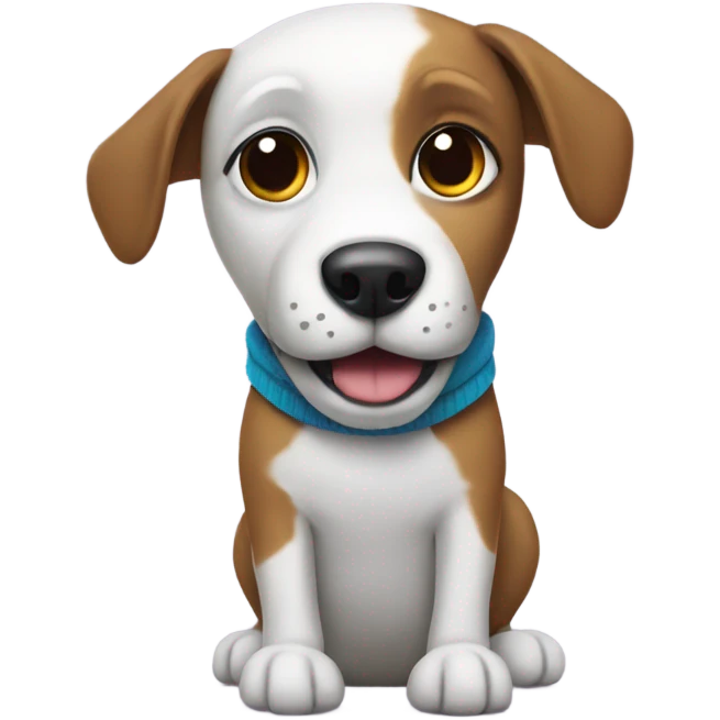 Dog with socks on  emoji