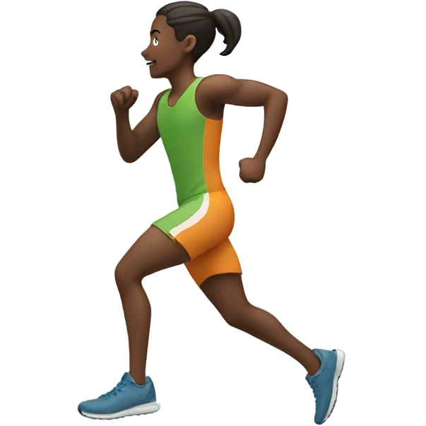 Me running  emoji