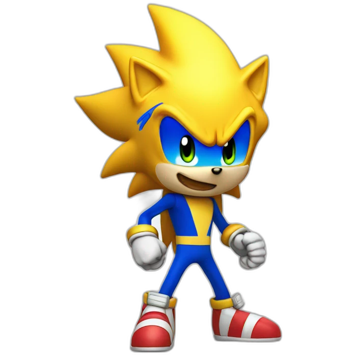 Super sonic emoji