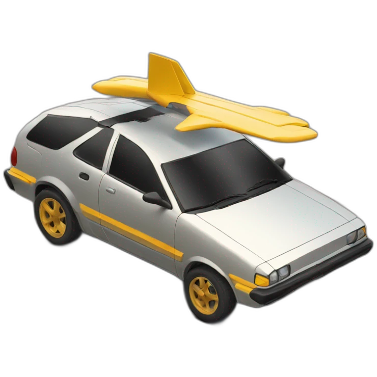 Flying car emoji