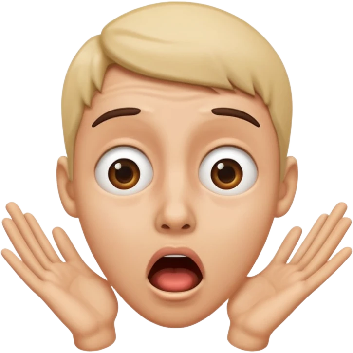 Tokat yiyen kişi emoji