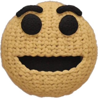 Knit emoji