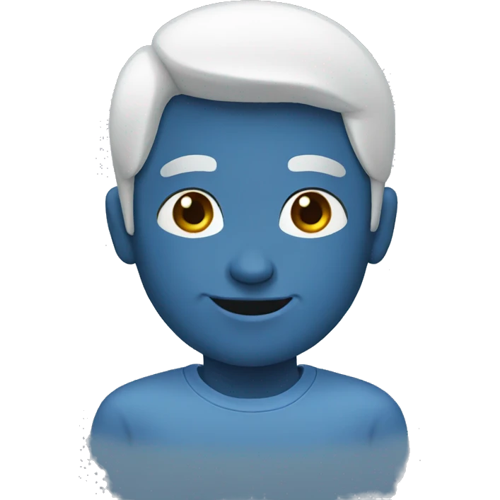 blue avatar emoji