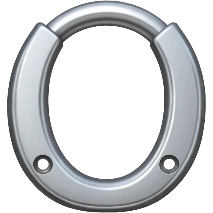 Horseshoe in small very small emoji